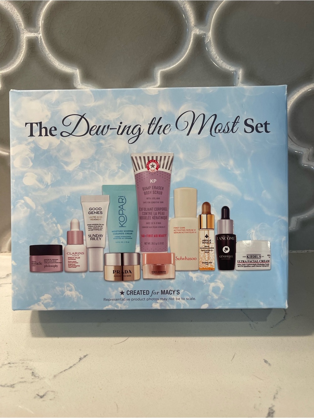 Macy's The Dew-ing the Most Set — Blue Skincare Collection